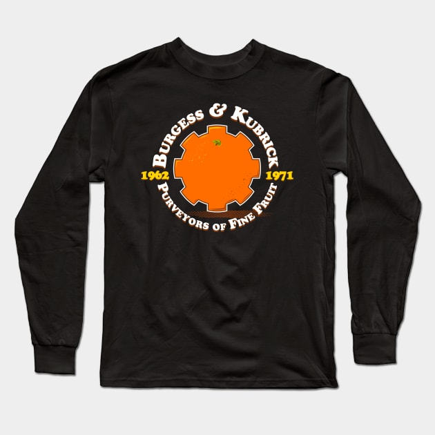 Burgess Kubrick Clockwork Orange Long Sleeve T-Shirt by synaptyx